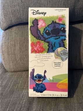 Disney Dimensions Latch Hook Kit 12"X12"-Stitch Brand New With Latch Hook Tool